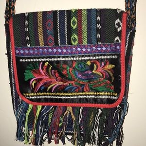 Multi colored Mexican bag